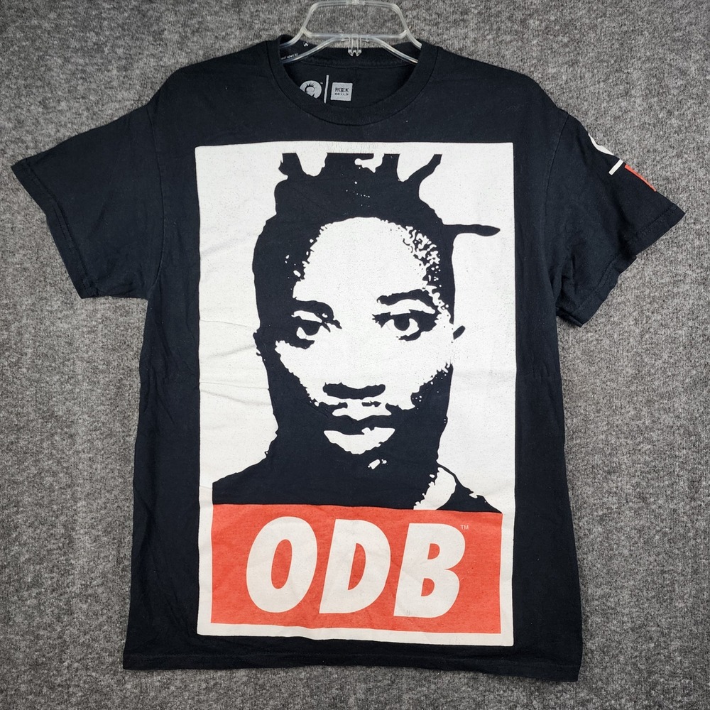 Rock The Bells ODB Graphic T-Shirt Mens Medium Black Wu-Tang Clan Rap Tee